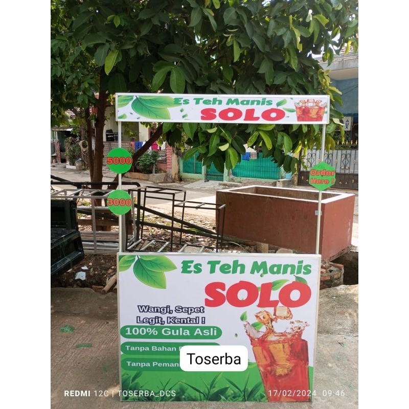 paket usaha es teh solo premium bisa cod