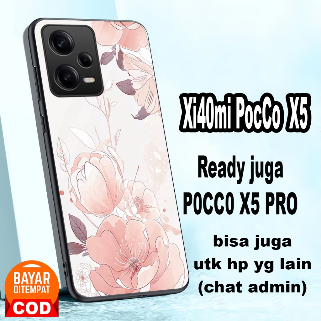 COD80/Softcase glossy kilau POCO X5 dan ALLL TYPE(motif genshin impact )  X5 PRO/X3/X3 PRO/X3 NFC /m