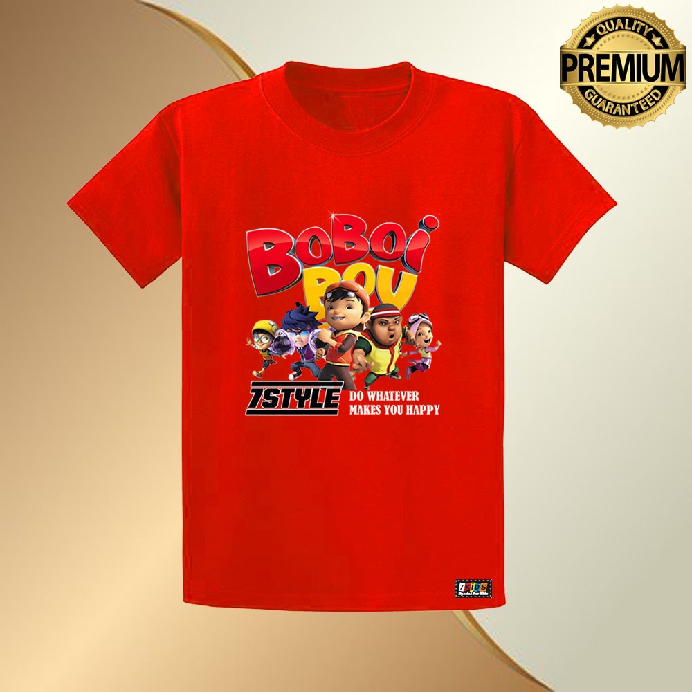 Baju Atasan Kartun Animasi BoBoiBoy Anak Laki-laki Usia 1-12 Tahun Kaos Anak Karakter BoBoiBoy Ying 