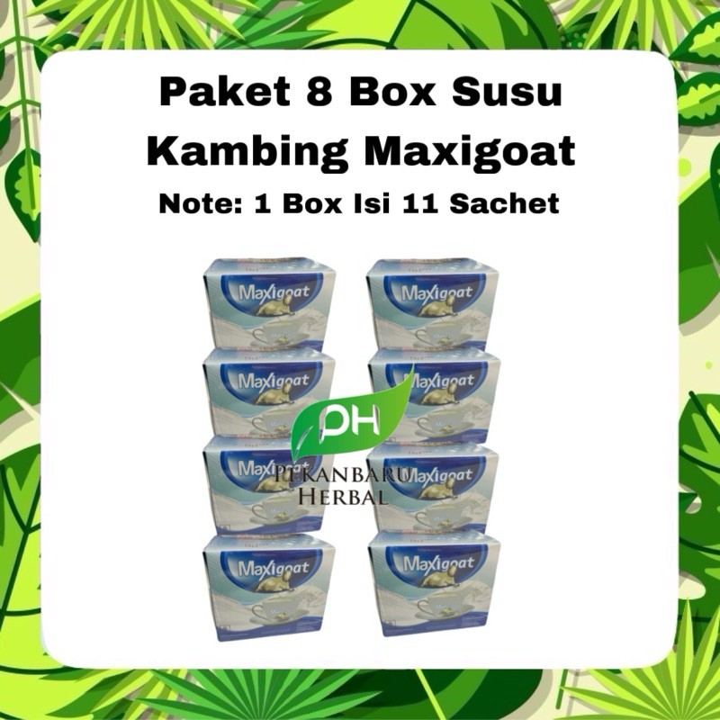 

Paket 8 Box MAXIGOAT - SUSU KAMBING ETAWA Pengiriman Pekanbaru