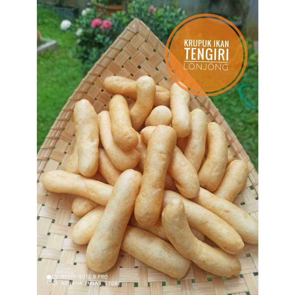 KRUPUK AMPLANG / KRUPUK IKAN TENGIRI / KERUPUK TENGIRI GURIH / KEMASAN 250 GRAM