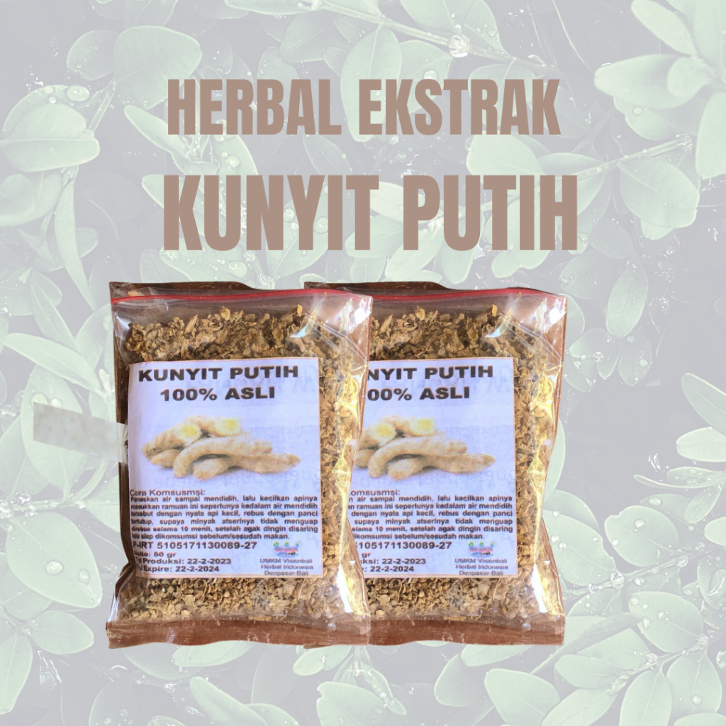 

Herbal Ekstrak Kunyit Putih