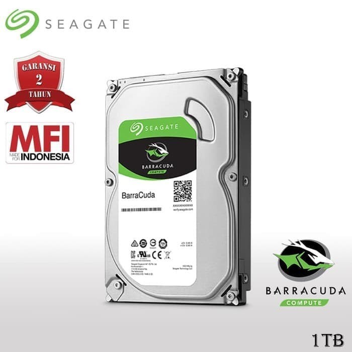 HARDDISK 1TB 2TB SEAGATE RESMI MFI
