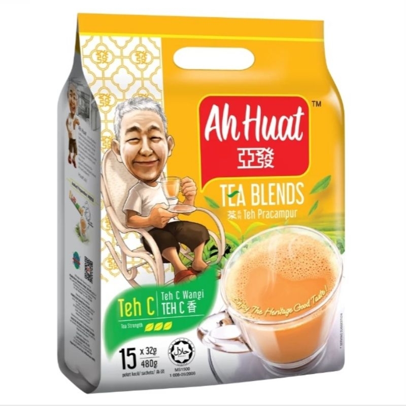 

AH HUAT Teh C Aromatic / Teh C Wangi - 1 Sachet (32 gr)