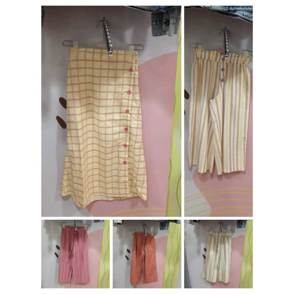 CELANA KULOT ANAK PEREMPUAN EXIT KIDS ORIGINAL SIZE XS-XL