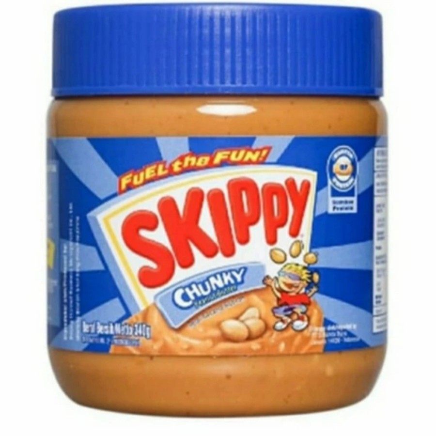 

Skippy 340 Gram Chunky/ Creamy Peanut Butter HALAL MURAH