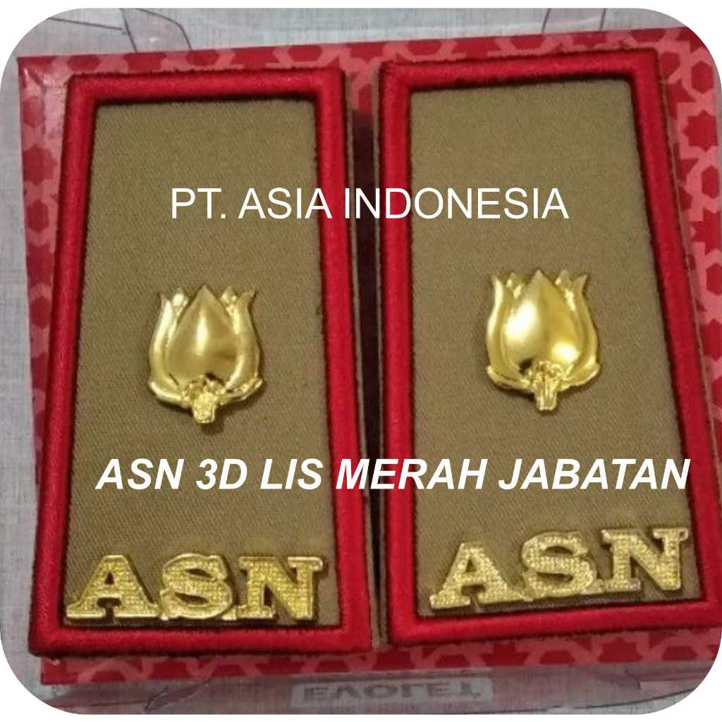 PANGKAT ASN GOLONGAN 3D LIS MERAH JABATAN