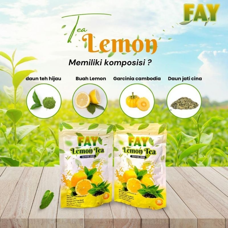 

FAY LEMON TEA ORI 1000%