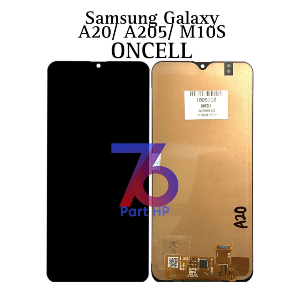 LCD Touchscreen Fullset Samsung Galaxy A20 / A205 / M10s / M107 / SM-A205F / SM-A205F / SM-A205FN / 