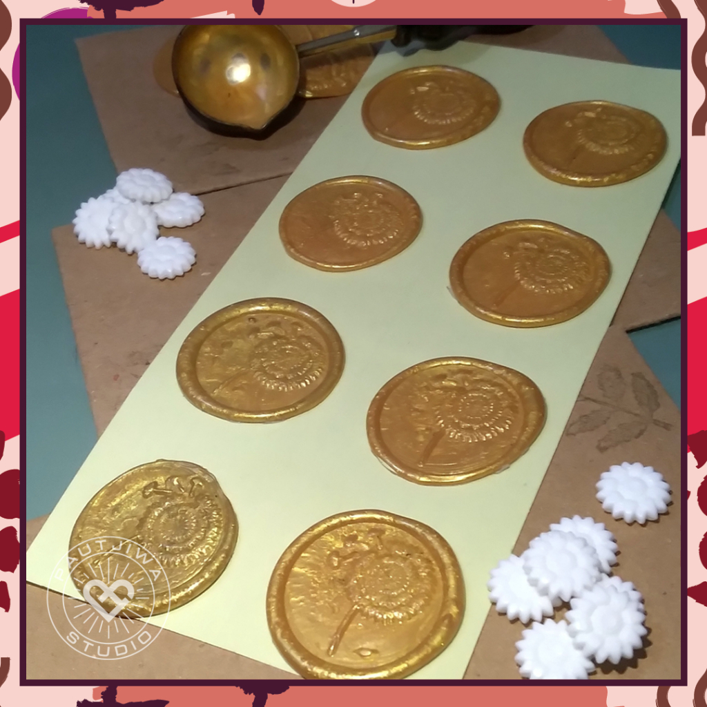 

Wax Seal Instant Gold 1pcs | Seal Stamp | Segel Amplop | Segel Lilin