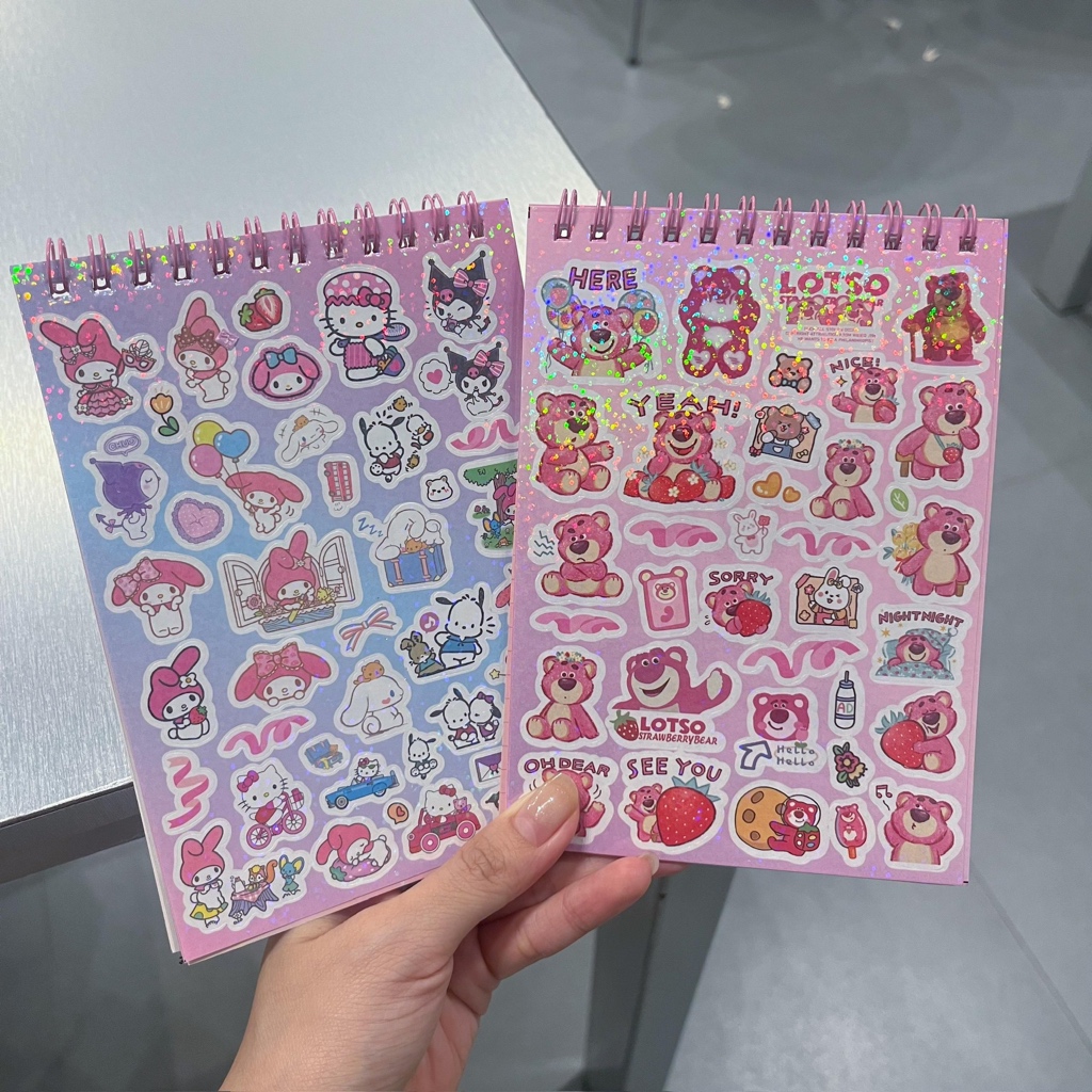 

** Sticker Book Buku Sticker Karakter Lotso Karakter Lucu