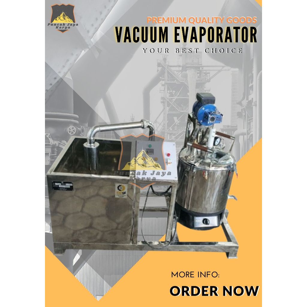 Mesin Evaporator Vacuum / Vakum Evaporator