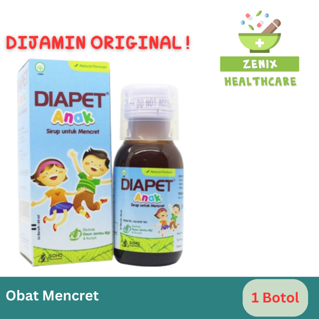 Diapet Sirup Obat Mencret Anak 60 ml