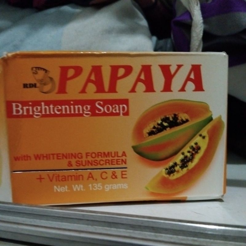 SABUN PEPAYA ASLI