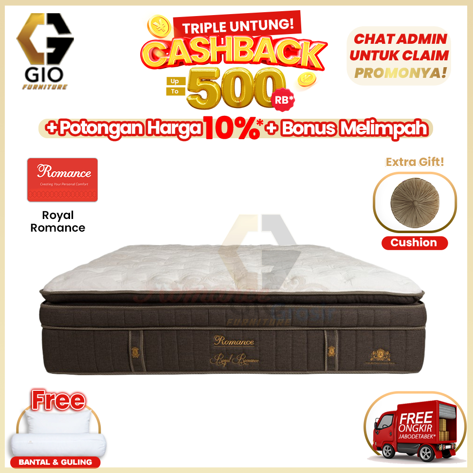 Kasur Romance Royal Romance / Romance Springbed Royal Romance (Hanya Kasur)