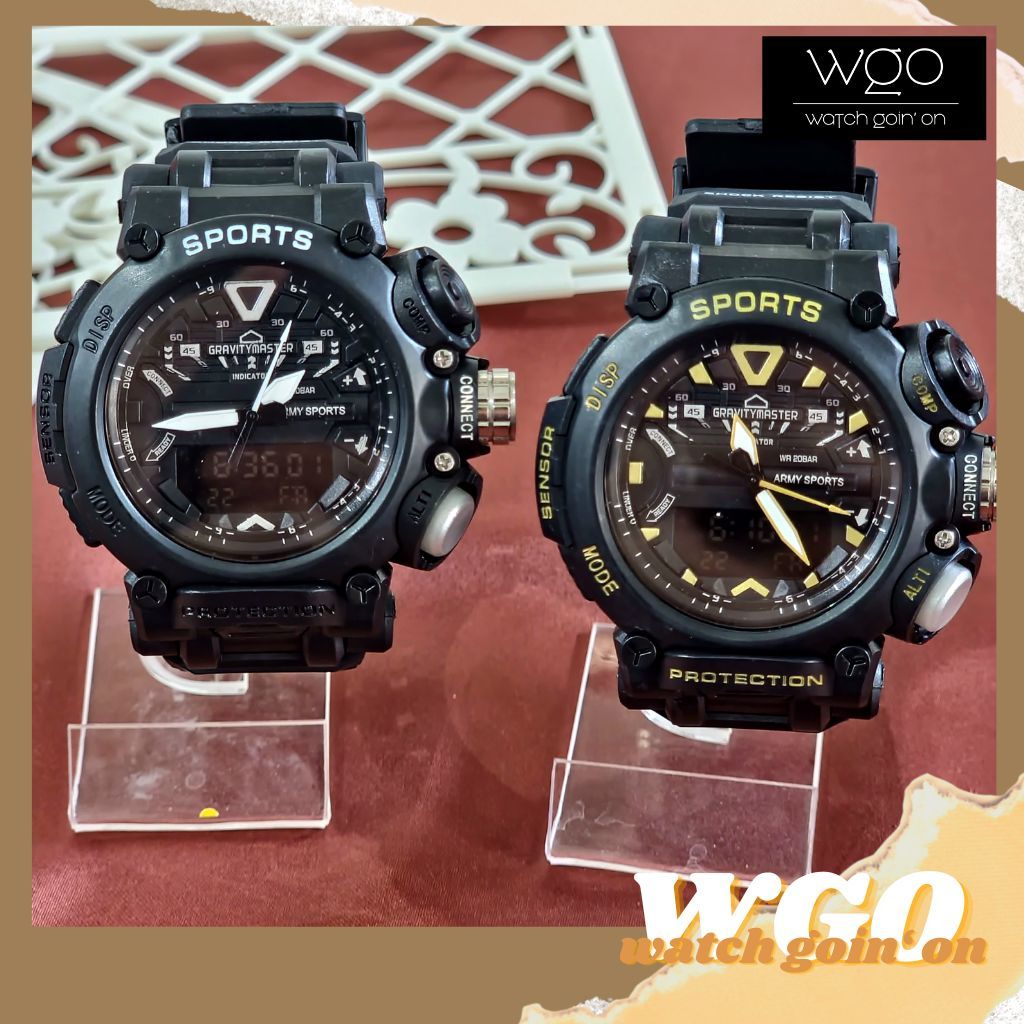 Watch Goin' On x Jam Tangan Pria Army Sports 813
