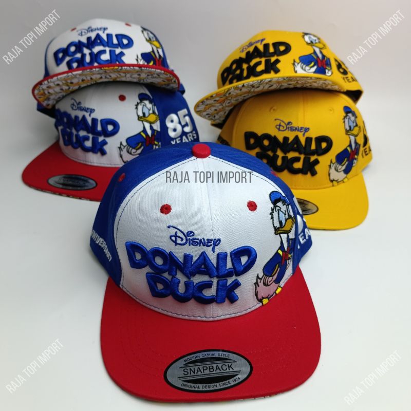 Koleksi Topi Karakter Donald Duck - Topi Snapback Donald Duck Import - Topi Snapback Pria - Topi