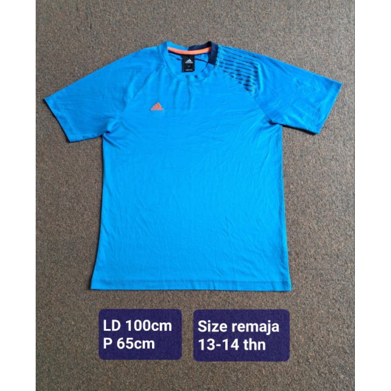 Kaos Dryfit remaja Adidas Original second