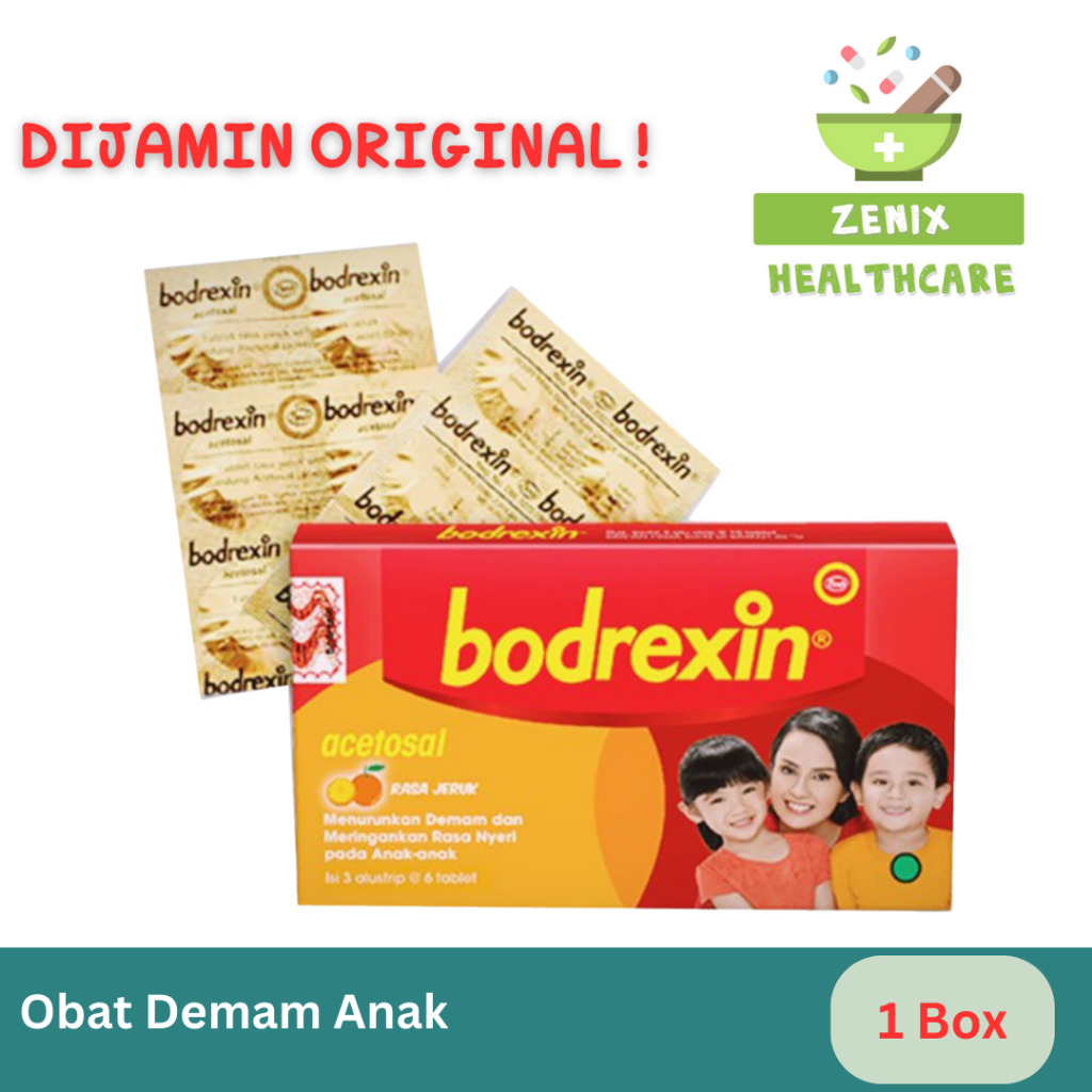 Bodrexin Tablet Obat Demam Anak