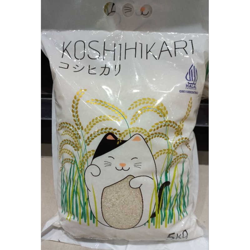 

Beras Jepang KOSHIHIKARI 5kg - HK