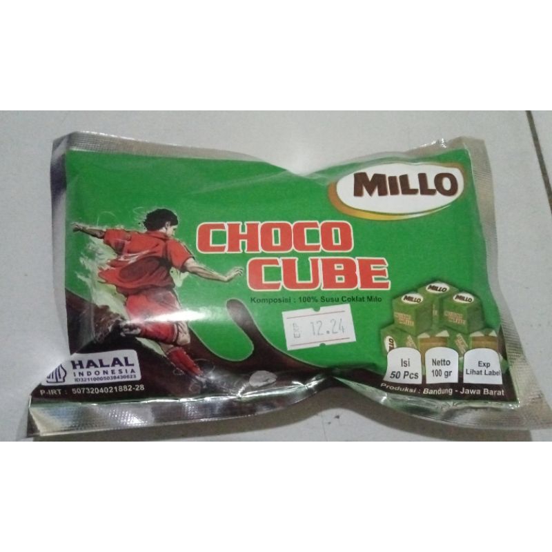

MILLO CUBE KEMASAN ISI 50 PCS