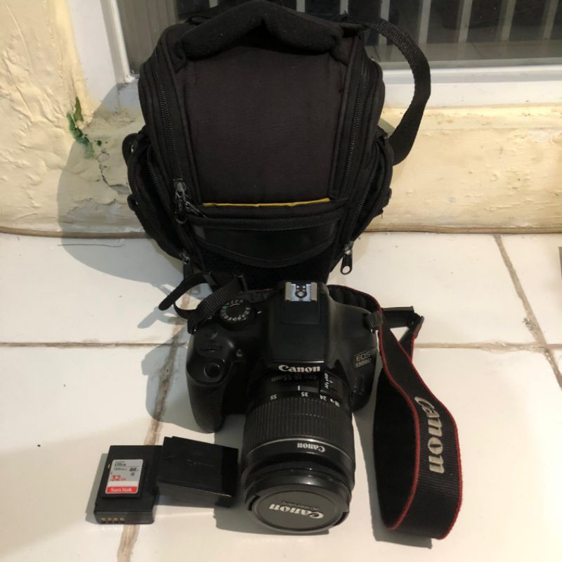 Canon 1300D Kit 18-55mm Second Bekas