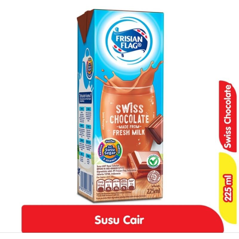 

FRISIAN FLAG Susu UHT Cokelat 225 ml