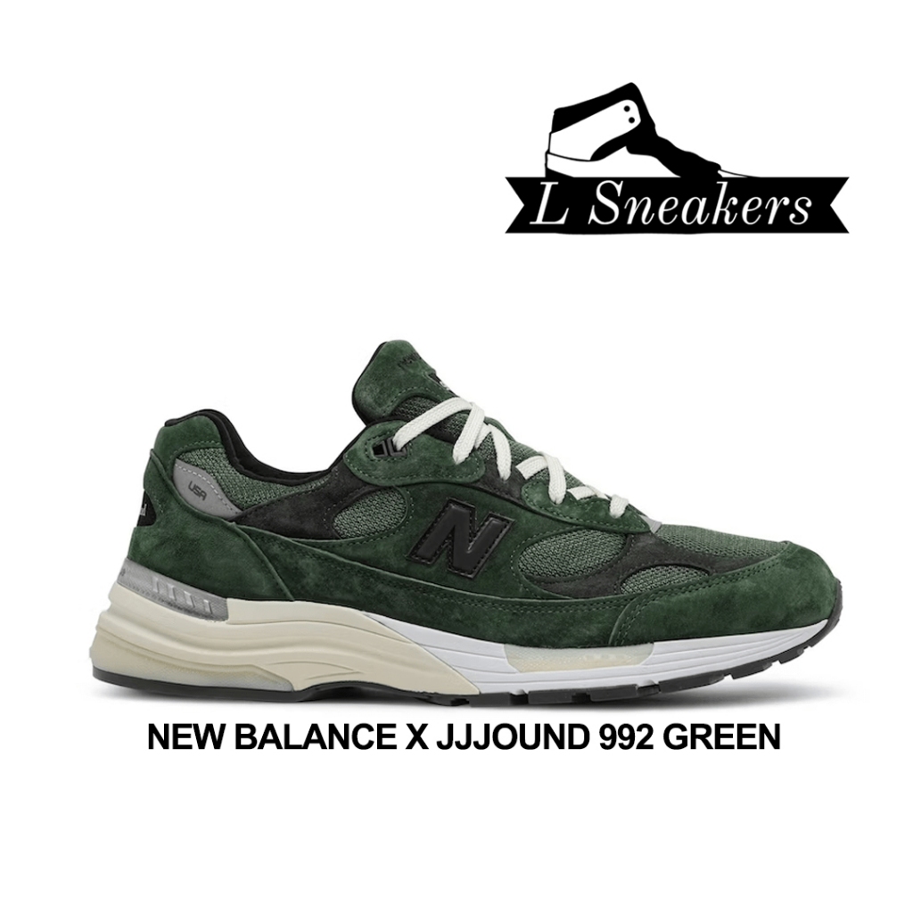 Sepatu New Balance X JJJound 992 Green