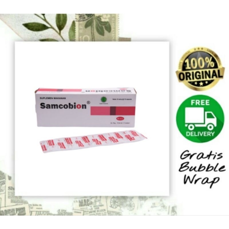 Samcobion / Obat Anemia / Tablet Zat Besi