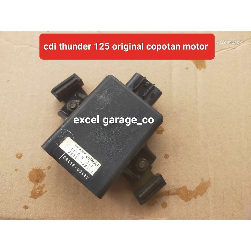 cdi thunder tander tunder 125 original copotan motor