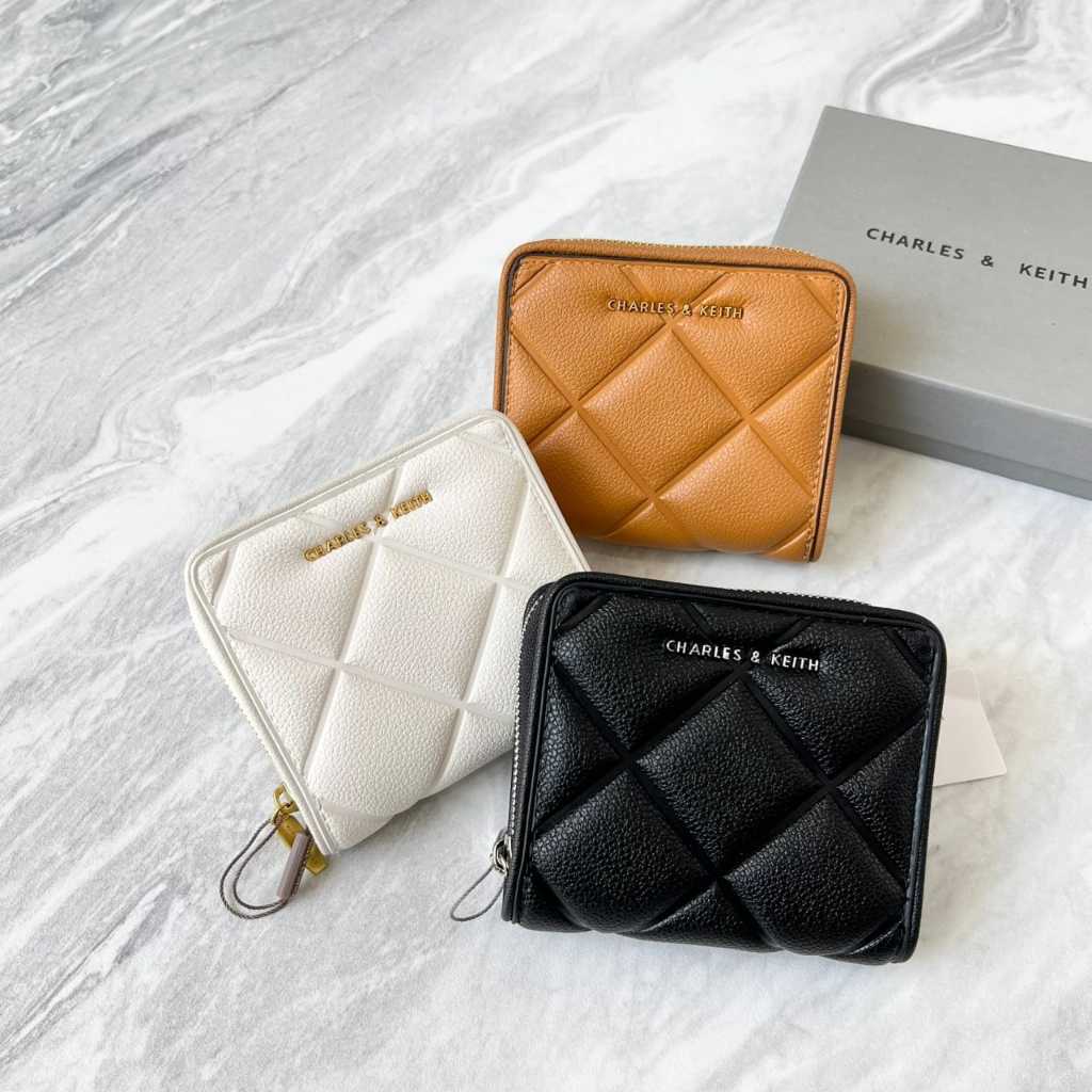 CNK Anwen Quilted Zip-Arround Folded Mini Wallet (C1622)