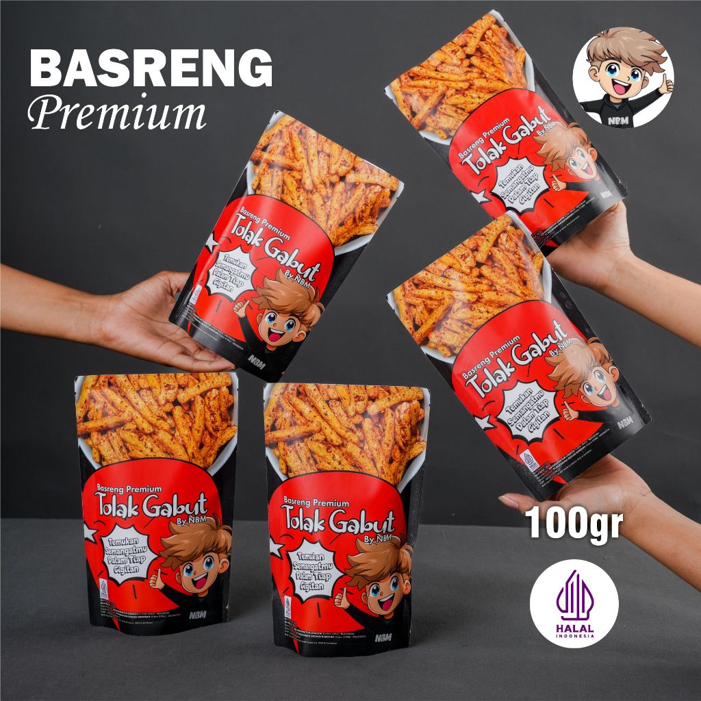

Basreng Tolak Gabut Basreng Premium Renyah Gurih Nikmat Spesial Halal 4 Rasa
