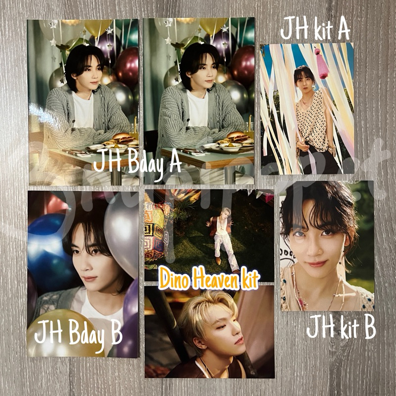 Jeonghan Birthday Box Dino Heaven kit