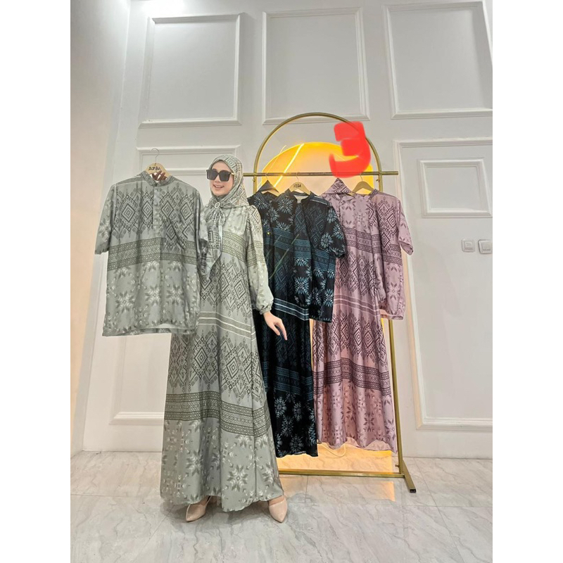 Baju Couple Lebaran 2024//Armani Silk//Couple Ibu dan ayah