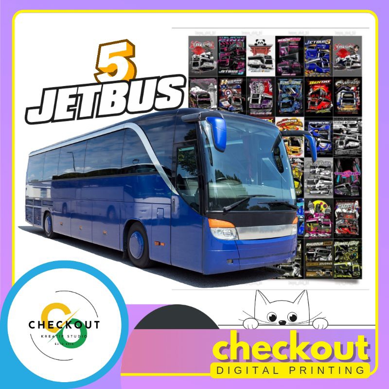 

[50PCS] Om Telolet Om Stiker Busmania Bus Bis Mania Community Basuri Jetbus