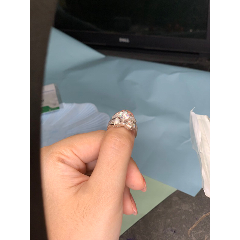 Cincin Emas Asli Dubai Simple Murah Kadar 375