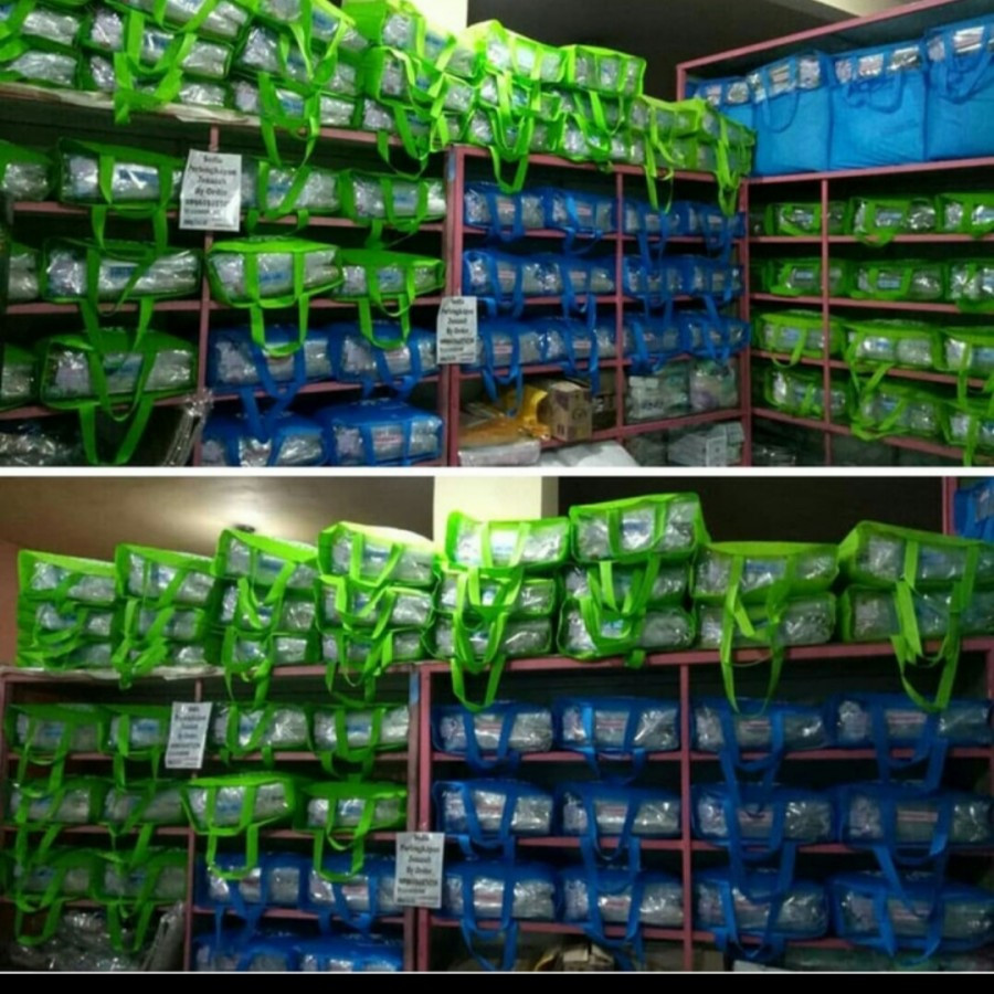 Set Kain Kafan dan Perlengkapan Jenazah Lengkap untuk Wanita