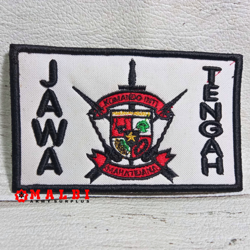 Atribut PP JATENG Bet Badge Logo Pemuda Pancasila JAWA TENGAH TIMBUL
