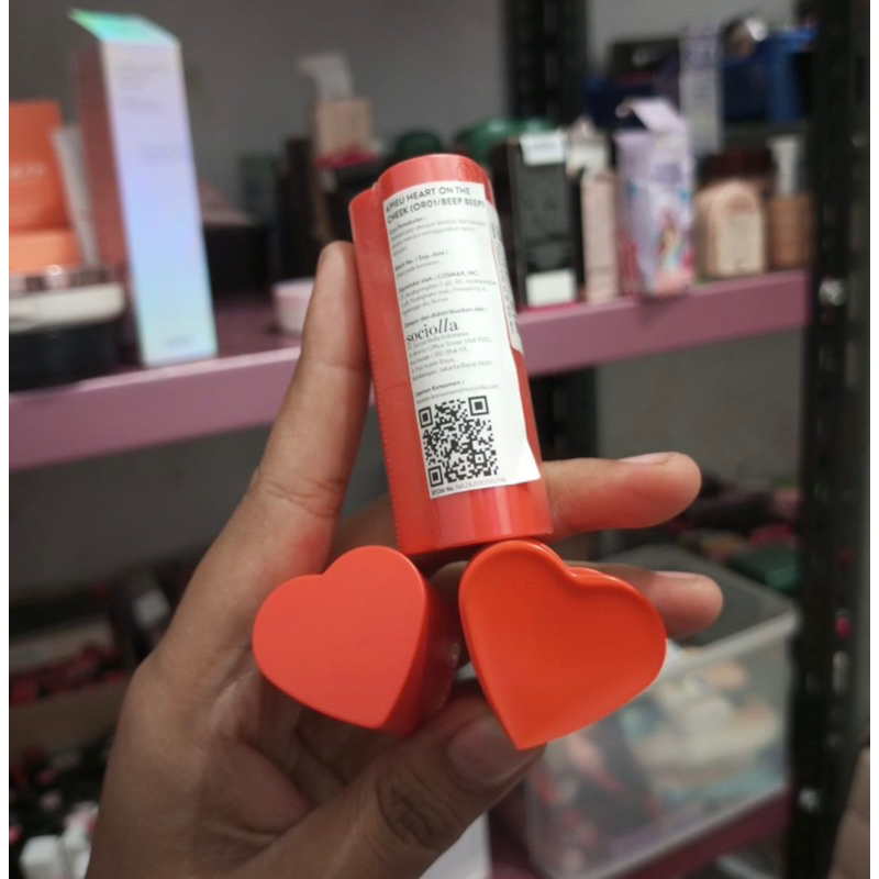 NEW BUKAN PRELOVED apieu love on cheek blush