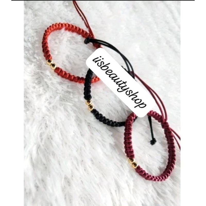 gelang tali emas 2bulat 10karat "semar jawa"