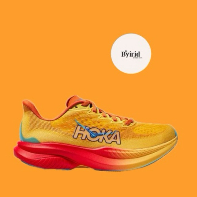 Hoka Mach 6 Women's Running Shoes - Poppy/Squash