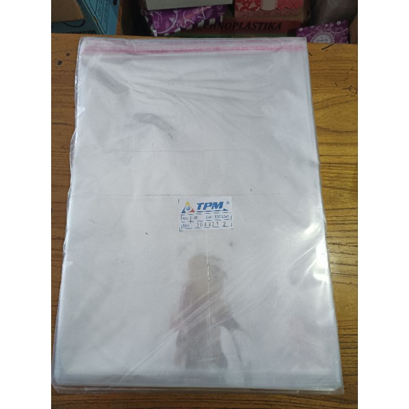

Plastik Opp Lem 30×40 Isi 100 lembar/ Plastik baju