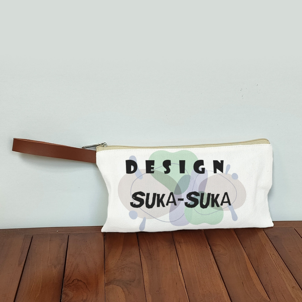 POUCH CUSTOM CANVAS POLYESTER