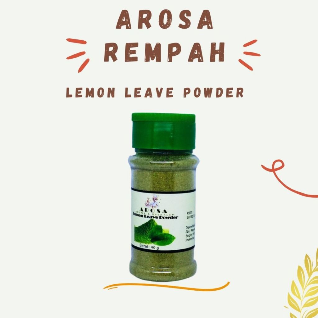 

Daun Jeruk Bubuk 40g Lemon Leave Powder