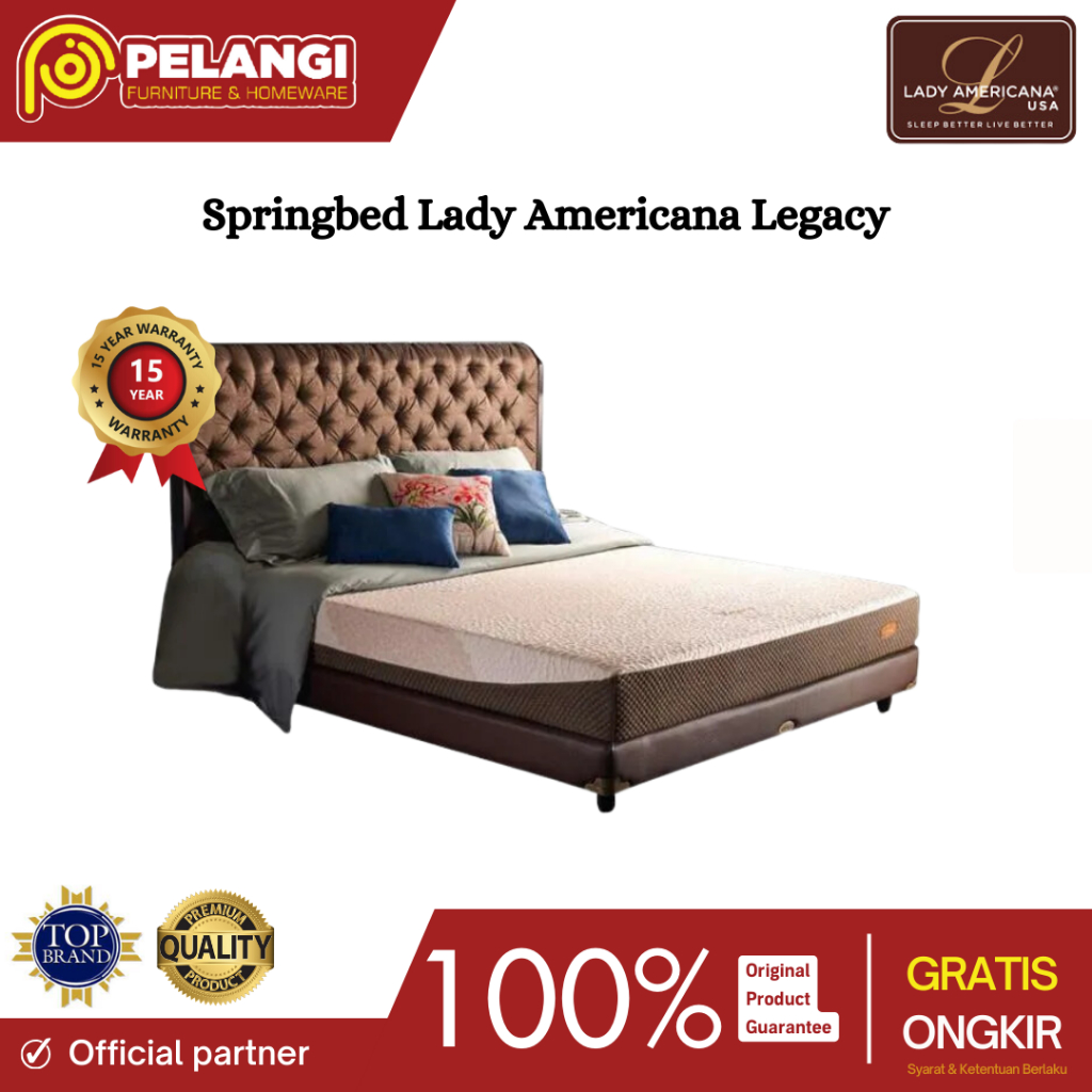 Springbed Lady Americana Legacy | Springbed Lady Americana | Springbed Premium Quality