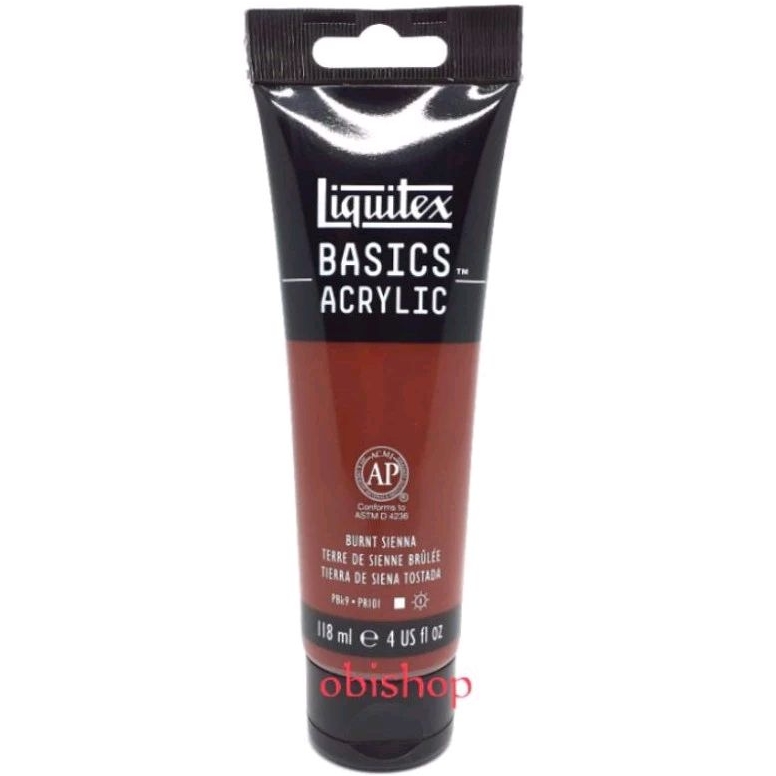 

Cat Akrilik Liquitex Basics Acrylic Colour 118 ml Burnt Sienna