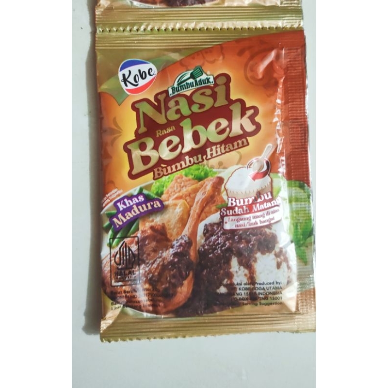 

Kobe bumbu NASI BEBEK bumbu aduk 15 gram