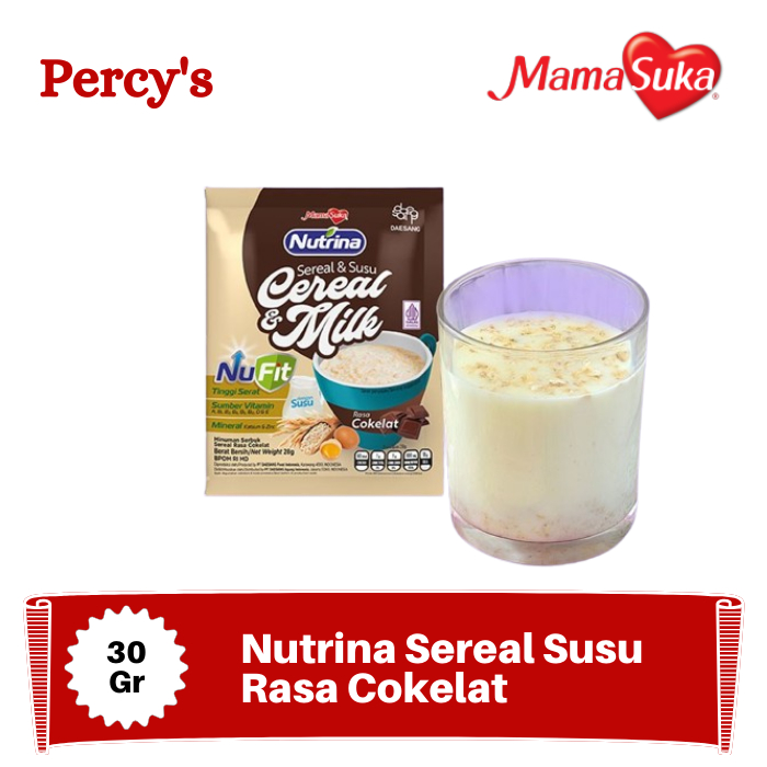 

Nutrina Sereal Susu Rasa Cokelat 30 Gr