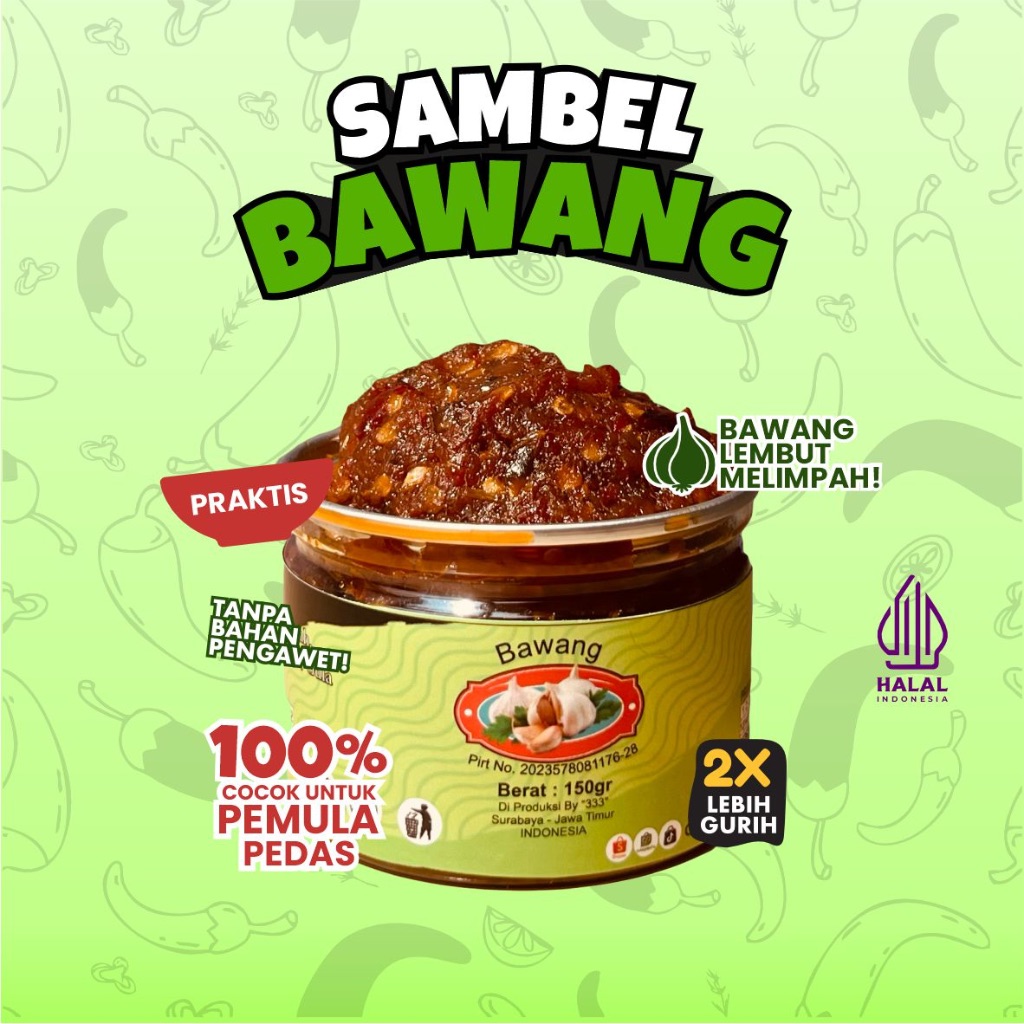 

Grace Sambel - Sambal Bawang 150 gr