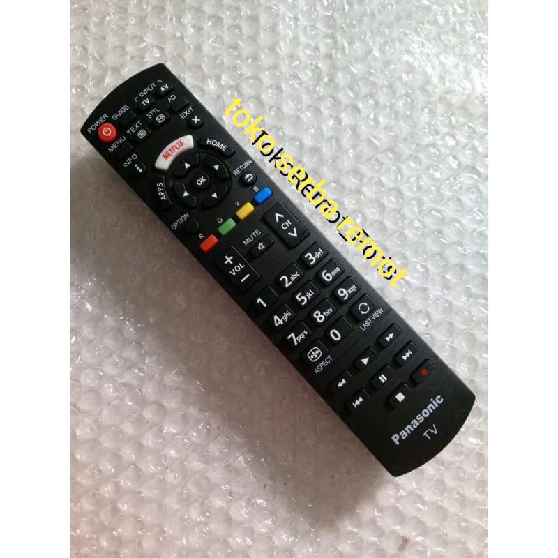 REMOT TV PANASONIC ANDROID LED LCD ORIGINAL ASLI